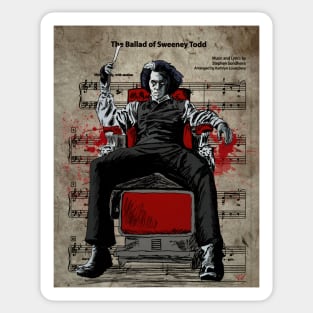 Sweeney Todd Sticker